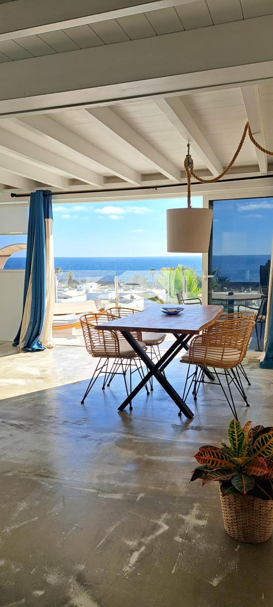 Cocomar II ~ Ocean View Loft Apartment Guatiza Bagian luar foto